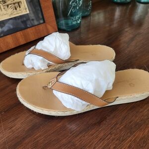 Tommy Bahama Brown‎ Sandals/Flip Flops Size 10
